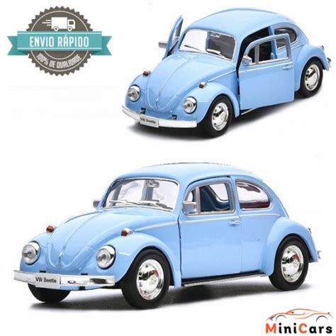 Miniatura Volkswagem Fusca Fusquinha Varias Cores Faz A Boa