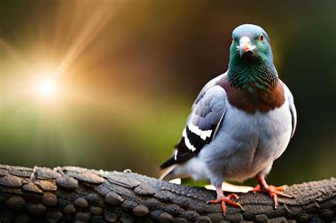 Premium AI Image | The pigeonrealistic