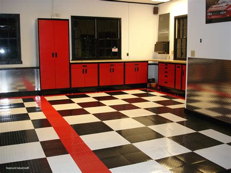 Tuffshield Racedeck Interlocking Garage Tile Mat Floormatshop Commercial Floor Matting