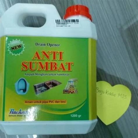 Jual ANTI SUMBAT NACHEM 1200GR Cairan Cair Anti Mampet Kamar Mandi Wc