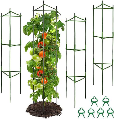 Tomatenkäfig bis zu 122 cm Tomatenpfähle Tomaten Rankhilfe