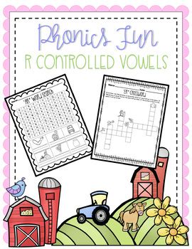 R Controlled Vowels Phonics Fun By Sweet And Southern Firsties TPT