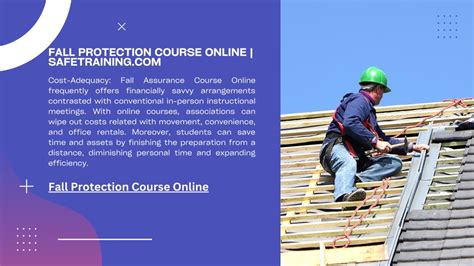 Ppt Fall Protection Course Online Safetraining Powerpoint