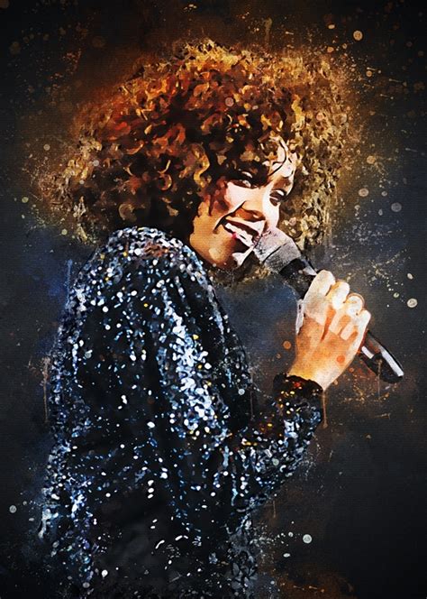 Whitney Houston Posters Prints By MUH ASDAR Printler