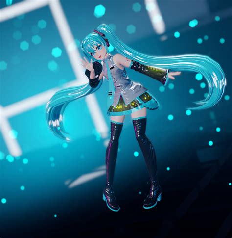 W Hatsune Miku By Ouattia On Deviantart