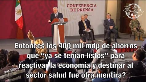 Amlo Quiere Lo Mejor Para M Xico O Aprovechar La Crisis Para Debilitar