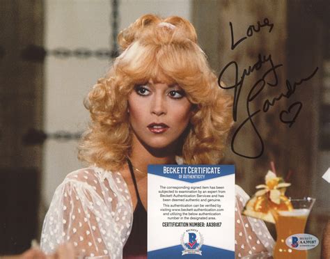 Judy Landers Signed The Love Boat 8x10 Photo Inscribed Love Beckett Coa Pristine Auction