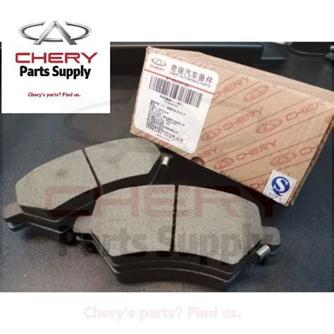 Ready Stock Original Chery Eastar 24 Tiggo Front Brake Pad