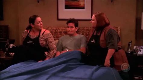 Two And A Half Men Berta S Sister Daisy [hd] Youtube