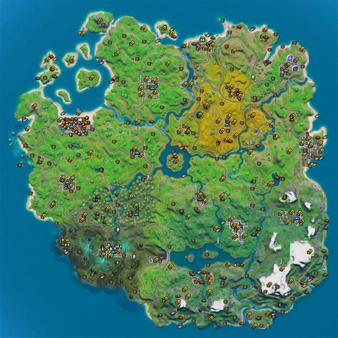 42 Hq Photos Fortnite Map With Chests Fortnite Chapter 2 Season 4 Week 1 Challenges Guide