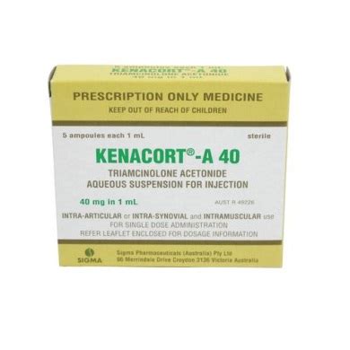 Kenacort Injection 40 Mg Best Uses Side Effects And Doses