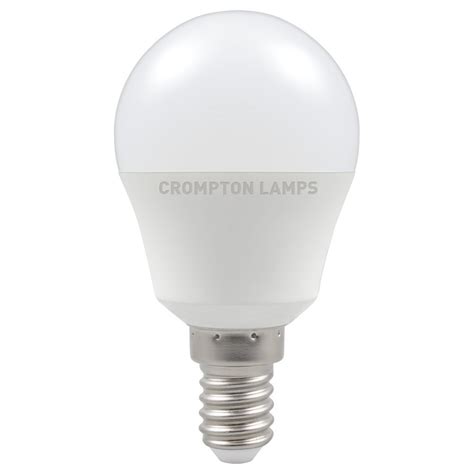 13582 Led Thermal Plastic Round 5w 2700k Dimmable Ses E14 Crompton