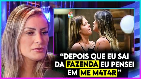 ANDRESSA URACH FALA SOBRE A FAZENDA 6 Newcast YouTube