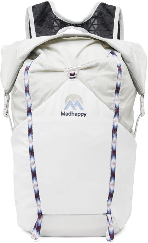 Madhappy White Gray Columbia Edition Tandem Trail L Backpack