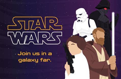 Free Star Wars Party Banner Template - Edit Online & Download ...