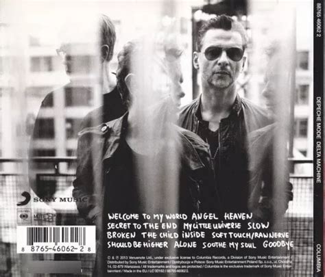 Depeche Mode Delta Machine Cd Doble Nuevo Eu Musicovinyl Cuotas Sin