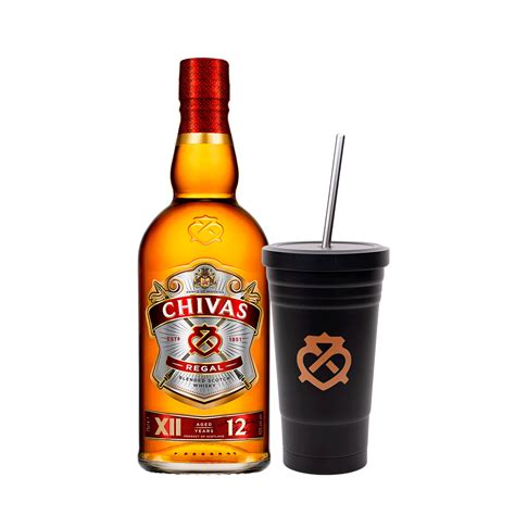 Whisky Chivas Regal 12 Años 750 ml Vaso Sampieri Vinos y Licores