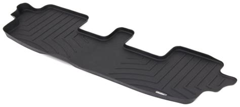 2010 Toyota Highlander Weathertech 3rd Row Rear Auto Floor Mat Black