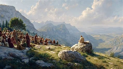 jesus teaching sermon   mount