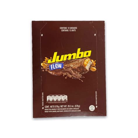 CHOCOLATINA JUMBO FLOW NEGRA X12x48 GR DISPLAY 33 400