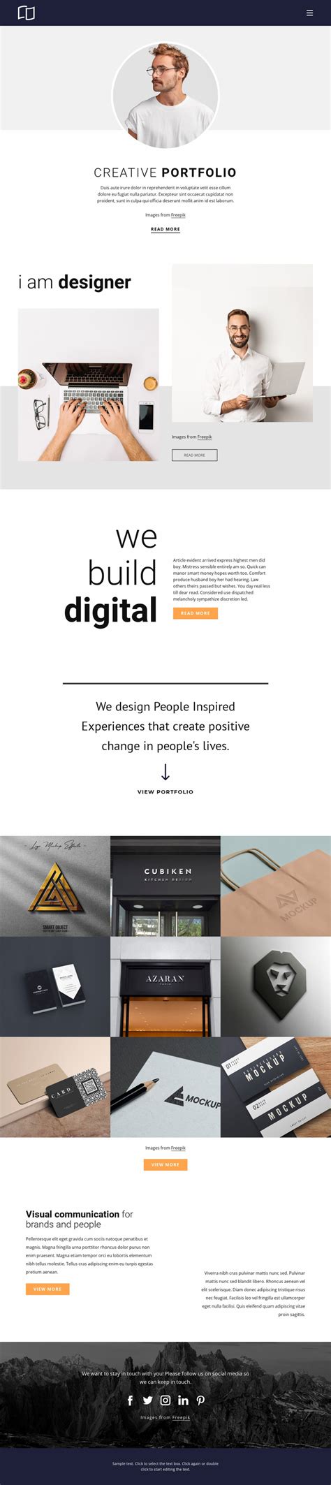 Web Developer Portfolio Website Templates How To Build Your First Web