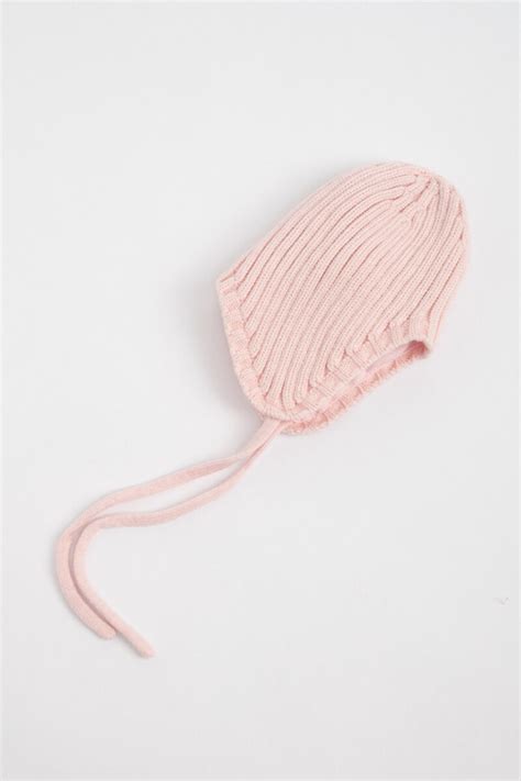 Gorro Bonete De Punto Rosa BAS Basic Simple