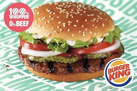 Burger King Unveils Meat Free Impossible Whopper That Looks And Tastes Just Like The Real Thing