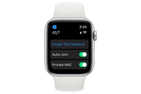 how to find mac address on apple watch