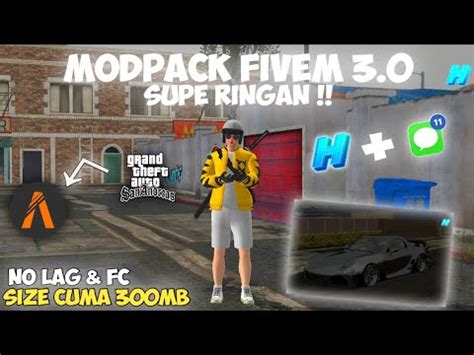 Share Modpack Fivem Hopefully Super Ringan Size Hanya Mb