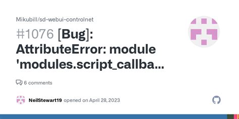 [bug] Attributeerror Module Modules Script Callbacks Has No