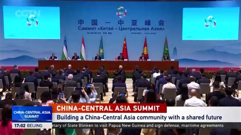 China Central Asia Summit Building A China Central Asia Community With