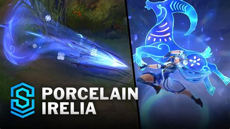 Porcelain Irelia Skin Spotlight Pre Release Pbe Preview League Of