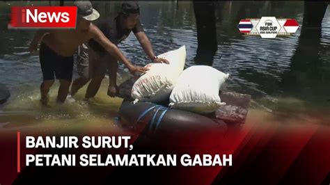 Banjir Di Demak Surut Petani Selamatkan Gabah INews Malam 16 02