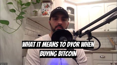 Dyor What It Means To Do Your Own Research Beginners Guide To Bitcoin