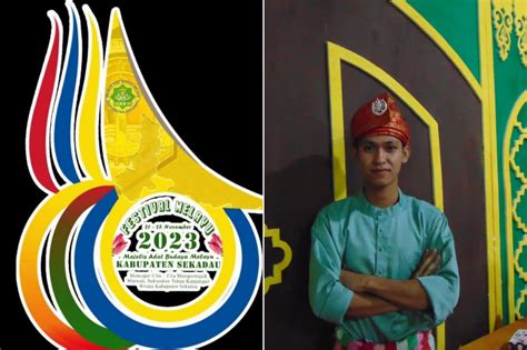 Rahmat Hidayah Penggagas Logo Festival Seni Budaya Melayu Kabupaten