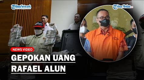 PENAMPAKAN Tumpukan Uang Dan Tas Rafael Alun Setelah Ditahan KPK