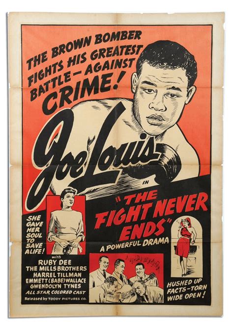 Joe Louis Movie Poster Collection 4