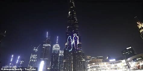 Couple Broadcast Worlds Biggest Gender Reveal On The Burj Khalifa Tripsy