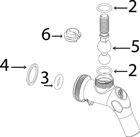 Perlick Faucet Diagram