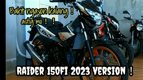 New Suzuki Raider 150fi 2023Price And Installment Update YouTube