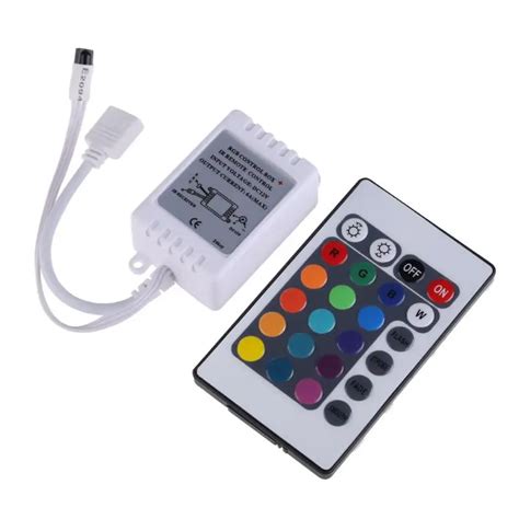 Key Ir Remote Controller Dc V For Rgb Smd Led Strips Wireless