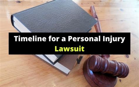 Timeline for a Personal Injury Lawsuit - Attention Trust