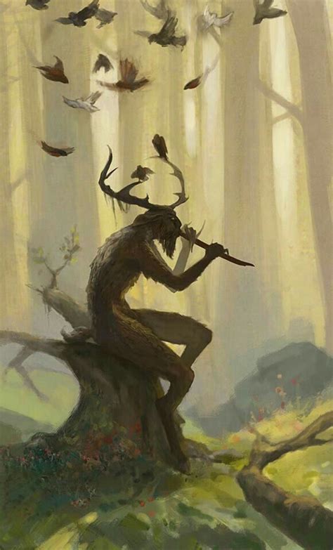 Pin By Mark Clinton On Alt Artworks Forest Creatures Faun Fantasy