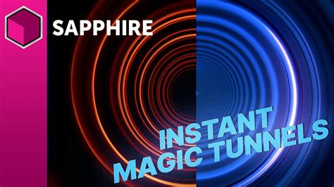 Magic Animated Tunnels From Any Footage With Boris FX Sapphire Effects