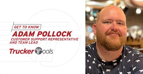 Get To Know Adam Pollock Trucker Tools Customer Support