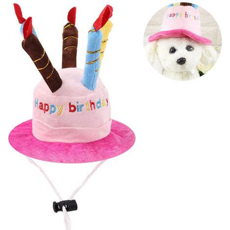 Chapeau D Anniversaire Pour Animaux De Compagnie Chapeau De Chien En