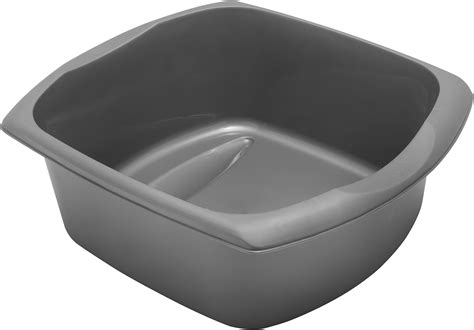 ADDIS 513672 Soft Touch Washing Up Bowl White Grass Green 9L