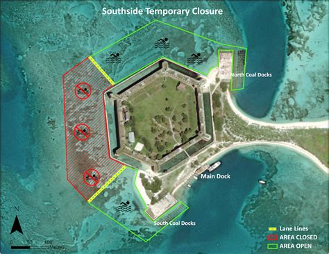 Sections Of Dry Tortugas National Park Moat Temporarily Closed To