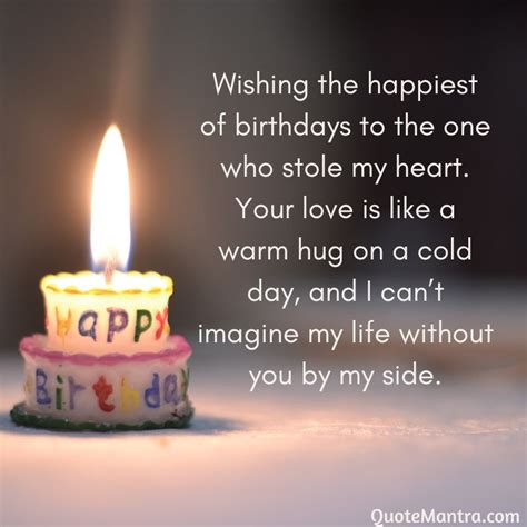 Birthday Message for Girlfriend - QuoteMantra