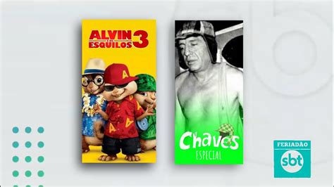 TRANSIÇÃO Fim do filme Alvin e os esquilos 3 Início do Chaves